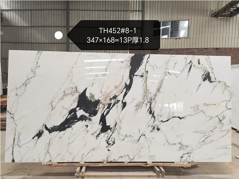 Chinese Calacatta White Marble Slabs