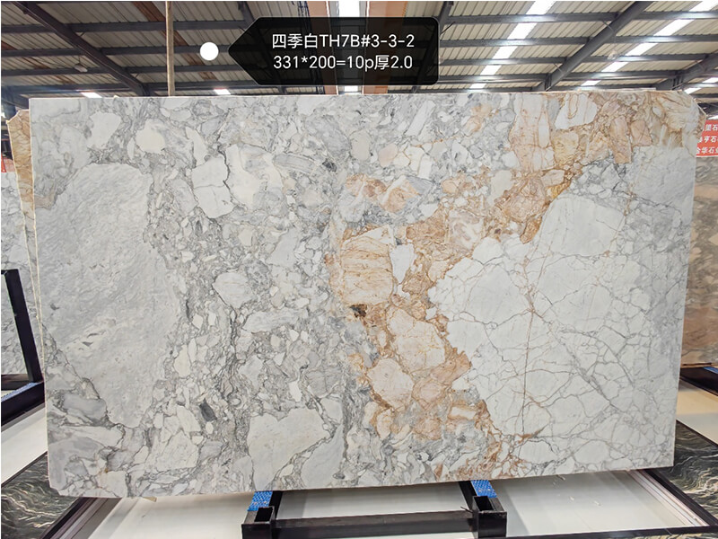 Four Seasons White Marble Slabs