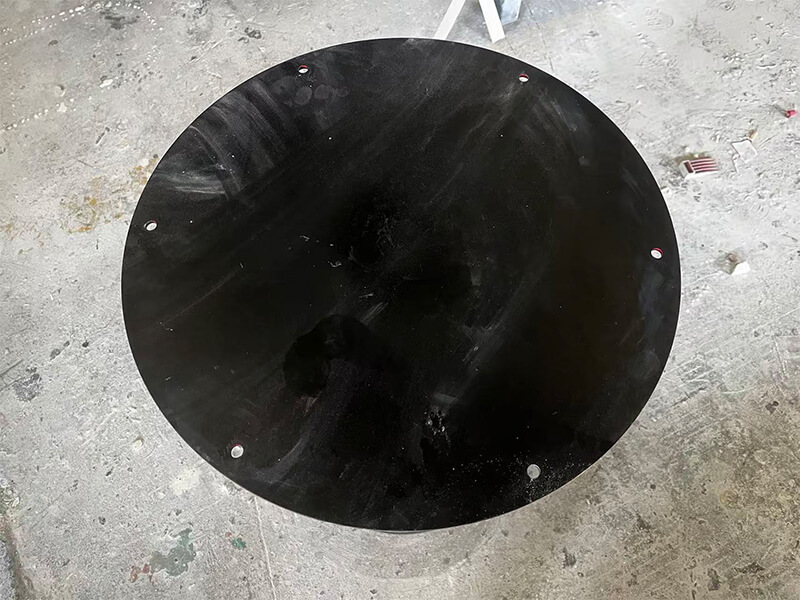 Briliant Black Marble Honed Round Dining Table Briliant Black Marble Honed Round Dining Table