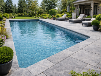 G654 granite pool coping outdoor paving