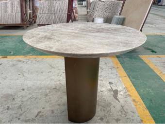 Jinghu Spring Dawn marble tabletop beige marble table surface natural marble slab