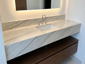 Gajila Via Quartzite Bathroom Vanity Countertop