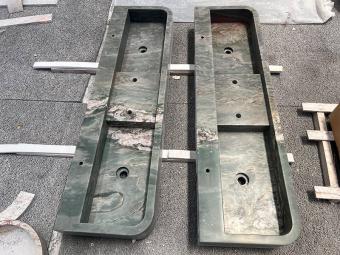 Persa Green Quartzite Vanity Top