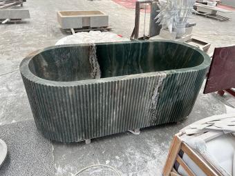  Persa Green Quartzite Freestanding Bathtub 
