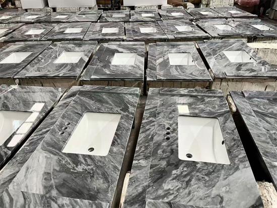 Florence Grey Vanity Tops