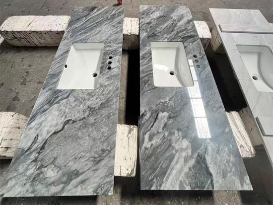 Florence Grey Vanity Tops